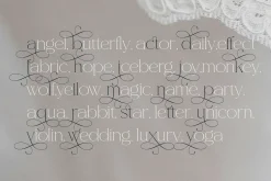 Blue Velvet - elegance serif font
