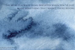 Blue Watercolor Background Set