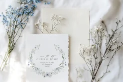 Blue Winter Flowers
