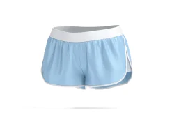 Blue Women Sport Shorts 3D Model