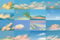 Blurred Summer: 136 Backgrounds