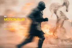 Blurred Motion Photo Effect