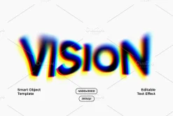 Blurred Text Effect