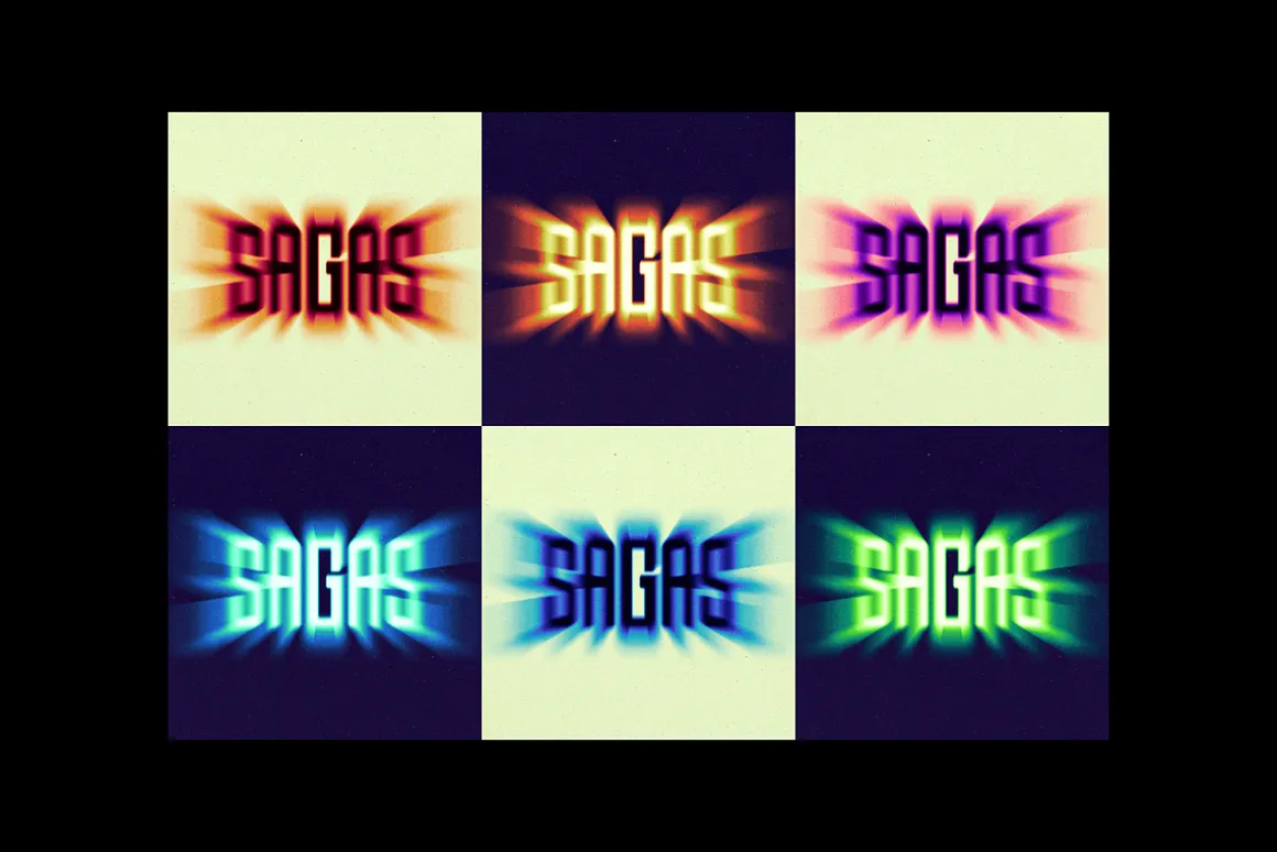 Blurry Impending Text Effect