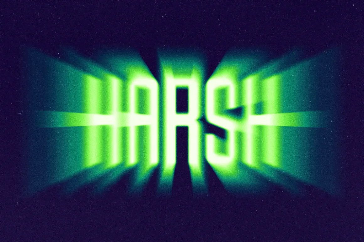 Blurry Impending Text Effect