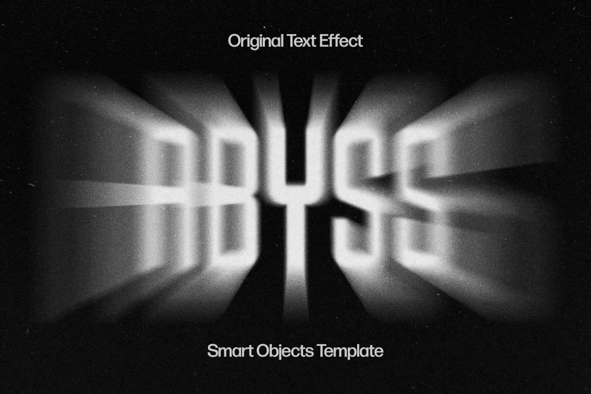 Blurry Impending Text Effect