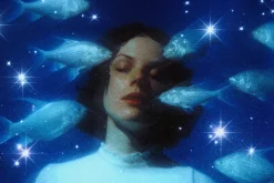 Blurry Vintage Star Photo Effect