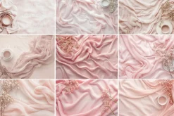 Blush Pink Table Flat Lay Bundle