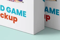 Board Game Mockup - 6 Views