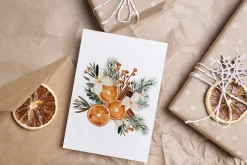 Bohemian Floral Christmas Time Set