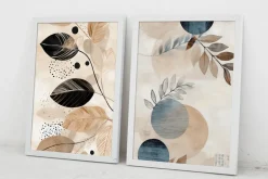Bohemian leaves. Illustrations