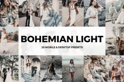 20 Bohemian Light Lightroom Presets