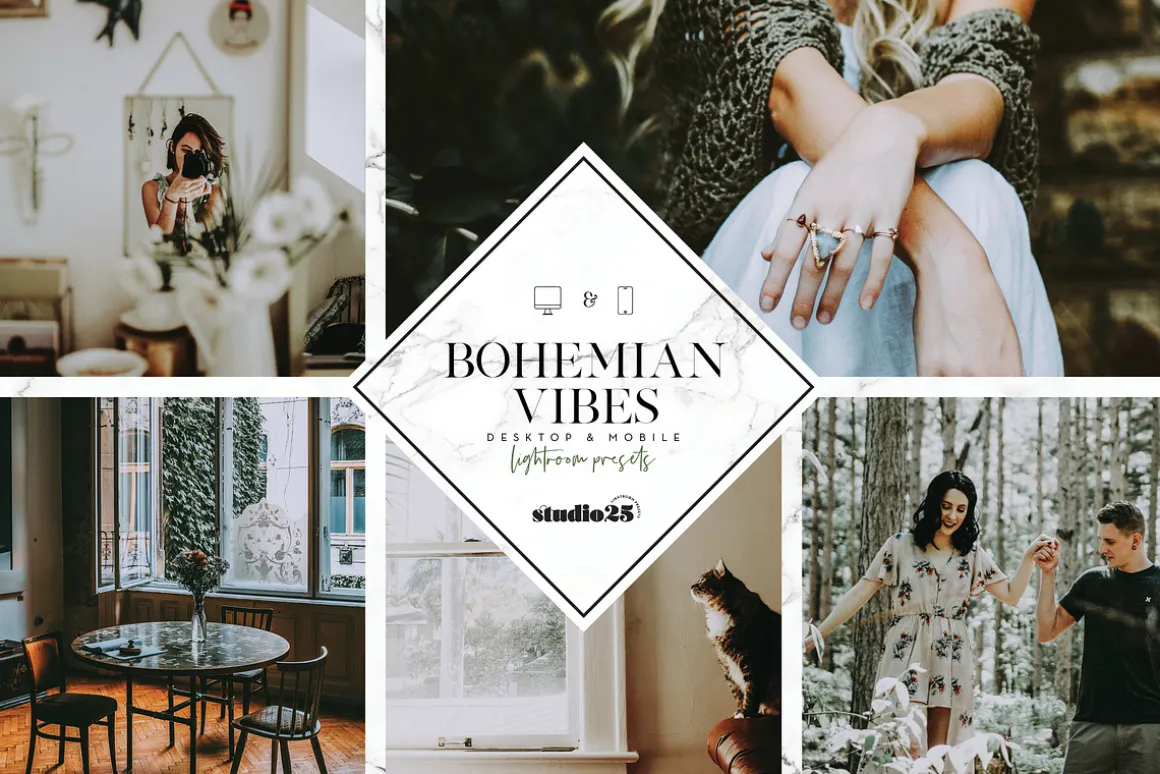 Bohemian lightroom preset