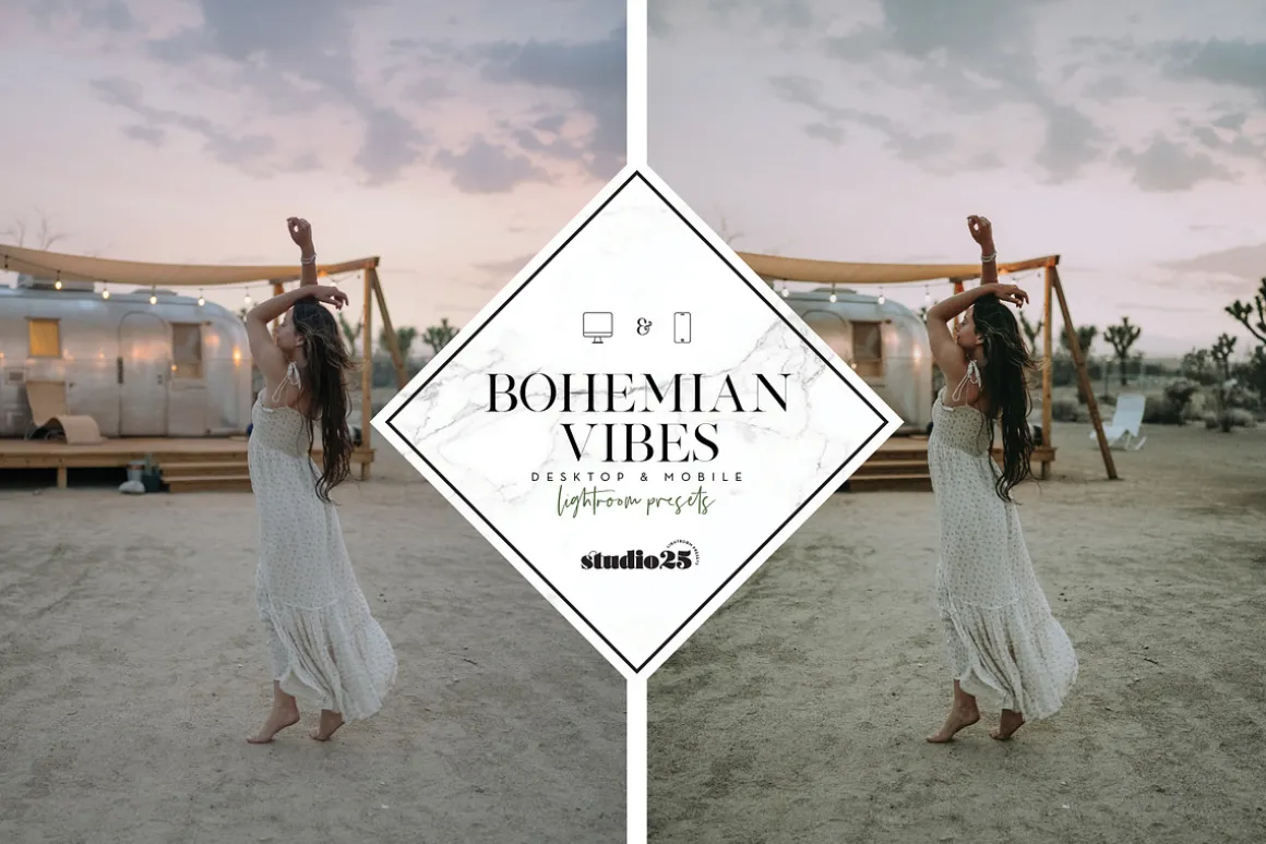 Bohemian lightroom preset