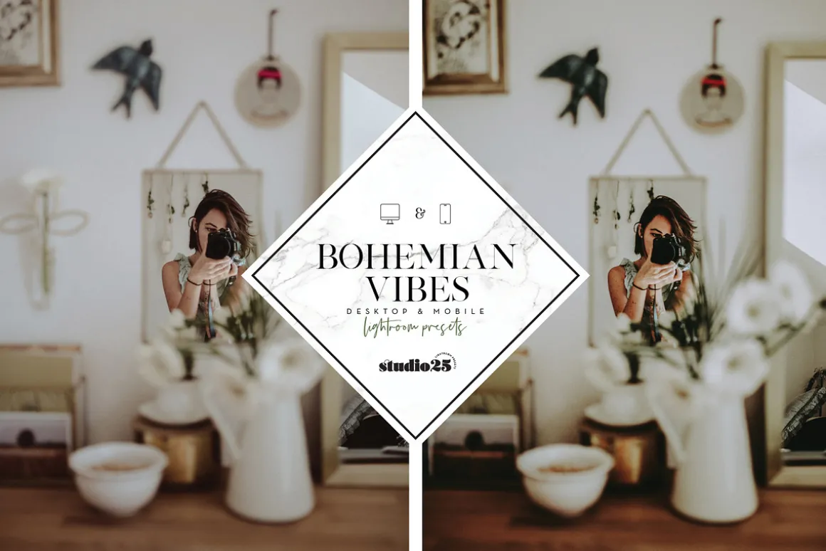 Bohemian lightroom preset