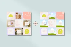 Bohemian vibes | Social Media Kit