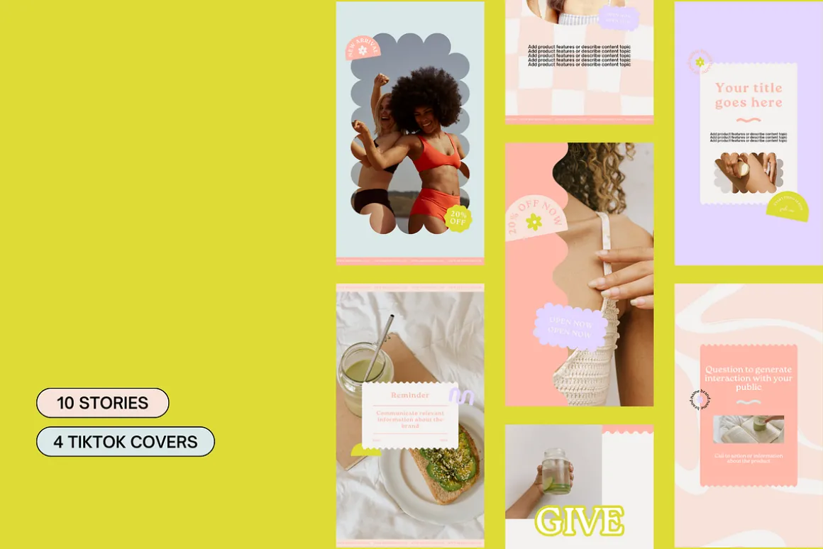 Bohemian vibes | Social Media Kit