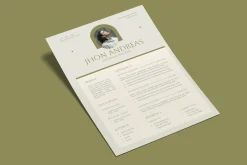 Boho CV Resume
