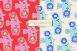Boho Chic floral patterns