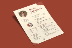 Boho CV Resume Template