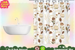 Boho Floral Dreams Seamless Pattern