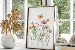 Boho Watercolor Wildflowers