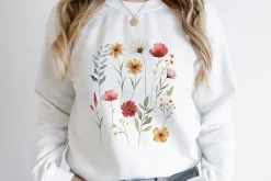 Boho Watercolor Wildflowers