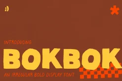 BOKBOK bold handmade display