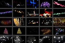 100 Bokeh Photo Overlays
