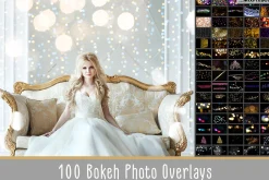 100 Bokeh Photo Overlays