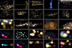 100 Bokeh Photo Overlays