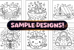 Bold Easy Sweet Girl Coloring Pages