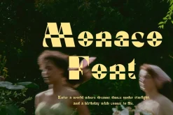 Bold Futuristic Sans Serif Font
