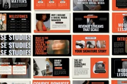 Bold Modern Slide Deck Template