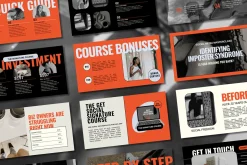 Bold Modern Slide Deck Template