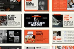 Bold Modern Slide Deck Template