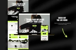 Bold Sales Page Template for Coaches
