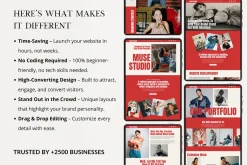 Bold Wix Studio Website Template