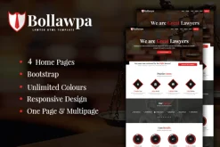 Bollawpa - Lawyer HTML Template