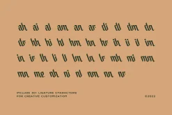 Bolliamih - Medieval Script Font