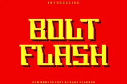 Bolt Flash Font