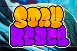 Bomber Throw Graffiti Font