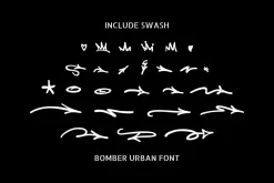 Bomber Urban - Graffiti Font