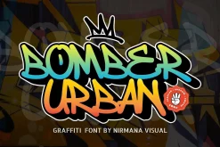Bomber Urban - Graffiti Font