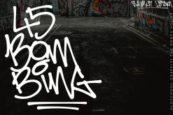 45 Bombing – Street Graffiti Font