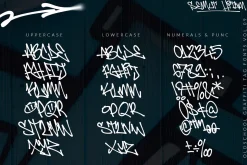 45 Bombing – Street Graffiti Font