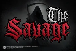 BONES Blackletters Gothic Display