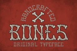 Bones Typeface