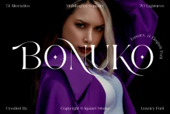 Bonuko - Modern Ligature Serif Font