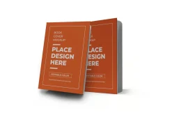 Book Cover Mockup Template Set Vol 3